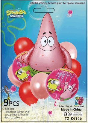 SET DE GLOBOS (9PCS)-2113