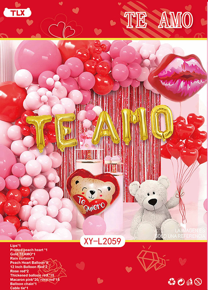 SET COMPLETO DE GLOBOS-XYL2059