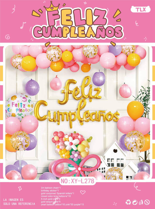 SET COMPLETO DE GLOBOS-XYL278