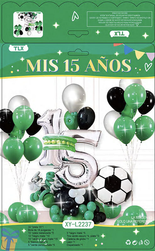 SET COMPLETO DE GLOBOS-XYL2237