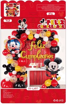 SET COMPLETO DE GLOBOS-XYL497