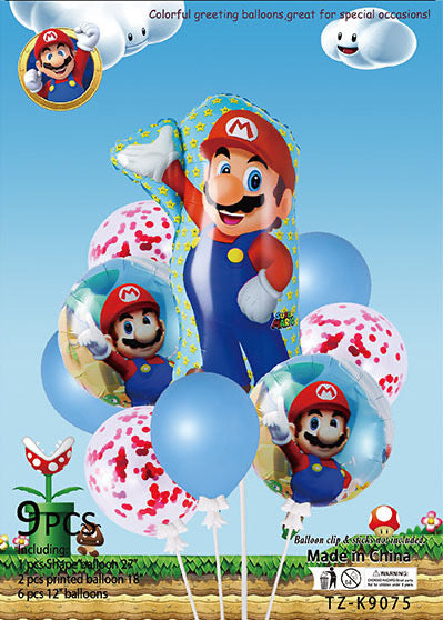 SET DE GLOBOS (9PCS)-2229